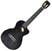Tenor-ukuleler Mahalo Electric-Acoustic Hano Tenor Ukulele Cutaway Trans Black