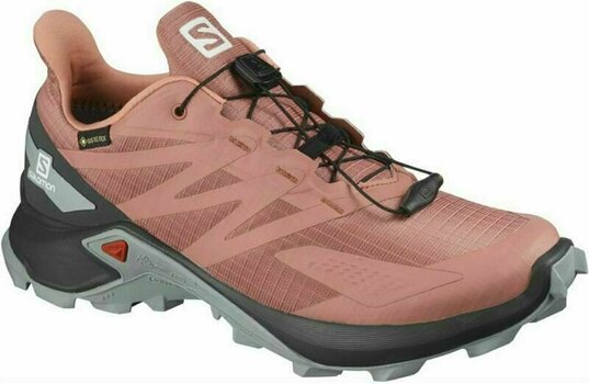 Pantofi trekking de dama Salomon Supercross Blast GTX W Brick/Dust/Ebony/Quarry 37 1/3 Pantofi trekking de dama - 1