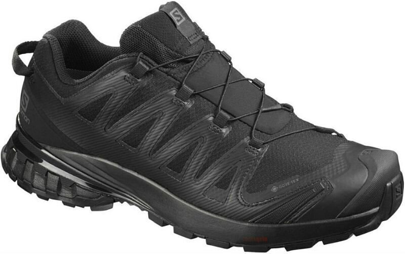Trailowe buty do biegania Salomon XA Pro 3D V8 GTX Black/Black/Black 45 1/3 Trailowe buty do biegania