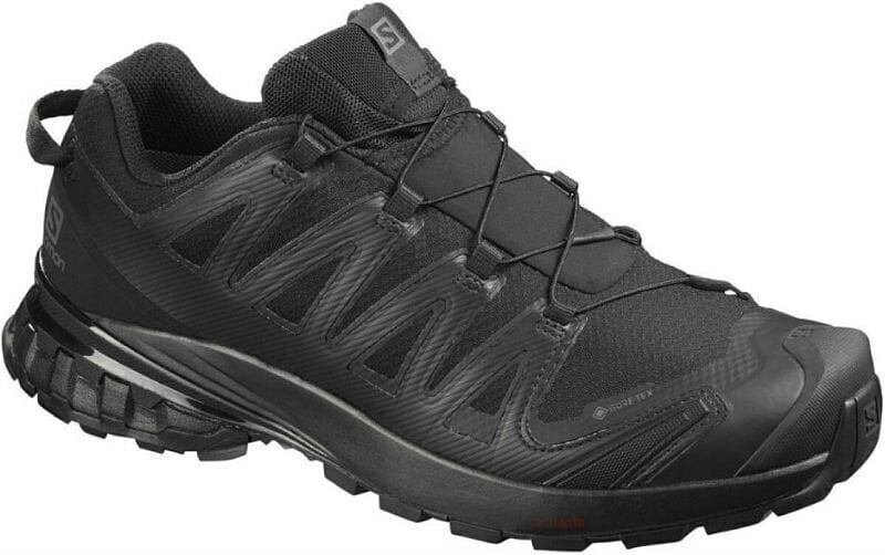 Trailowe buty do biegania Salomon XA Pro 3D V8 GTX Black/Black/Black 47 1/3 Trailowe buty do biegania