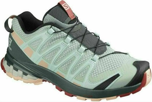 Trailová běžecká obuv
 Salomon XA Pro 3D v8 W Aqua Gray/Urban Chic/Tropical Peach 37 1/3 Trailová běžecká obuv - 1