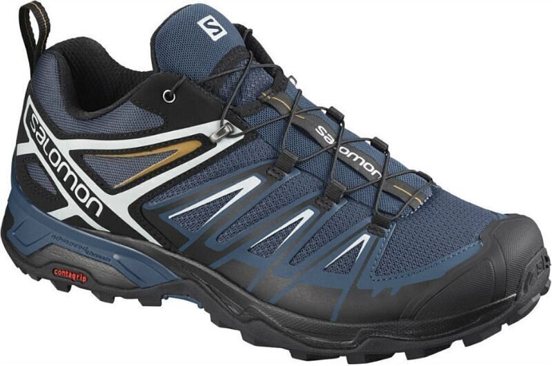 Pantofi trekking de bărbați Salomon X Ultra 3 Dark Denim/Black/Cumin 43 1/3 Pantofi trekking de bărbați