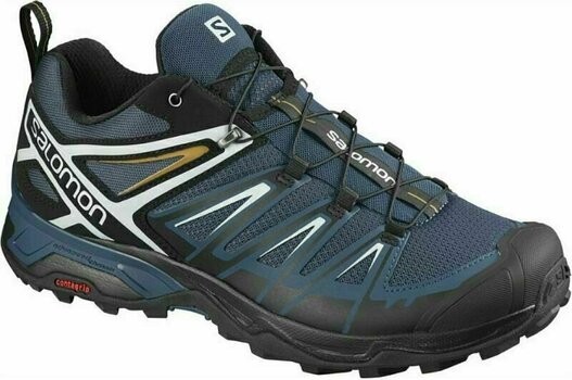 Moški pohodni čevlji Salomon X Ultra 3 Dark Denim/Black/Cumin 43 1/3 Moški pohodni čevlji - 1