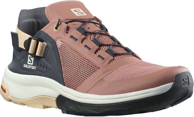 Dámské outdoorové boty Salomon Tech Amphib 4 W Brick Dust/Ebony/Almond Cream 40 Dámské outdoorové boty
