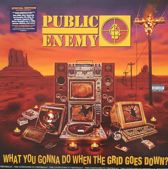 Vinyl Record Public Enemy - What You Gonna Do When The Grid Goes Down (LP)