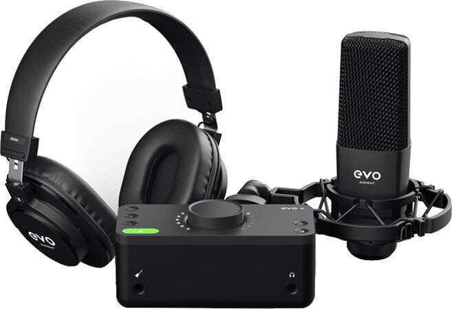 USB audio převodník - zvuková karta Audient EVO Start Recording Bundle