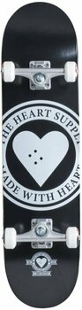 Skateboard Heart Supply Logo Badge/Black Skateboard - 1