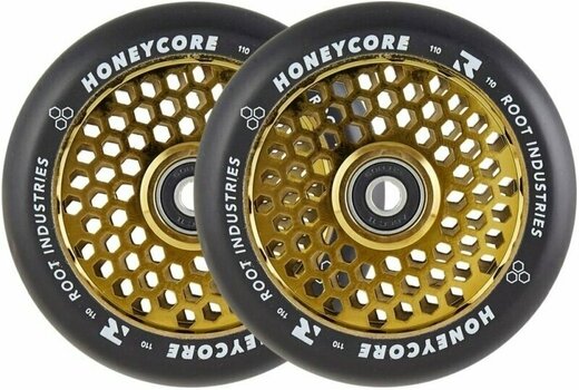 Scooter Wheel Root Honeycore Gold Scooter Wheel - 1