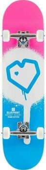 Skejtbord Blueprint Spray Heart V2 Pink/Blue Skejtbord - 1