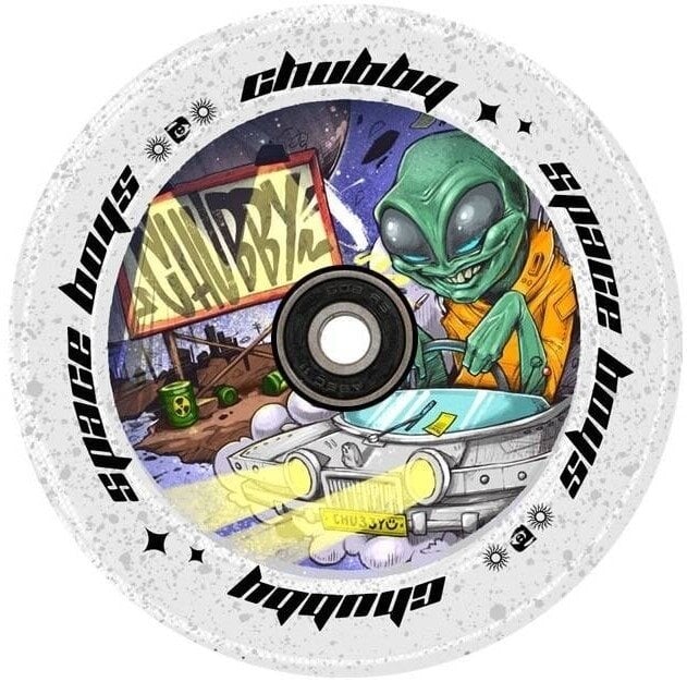Roue trottinette Chubby SpaceBoys Alien Roue trottinette