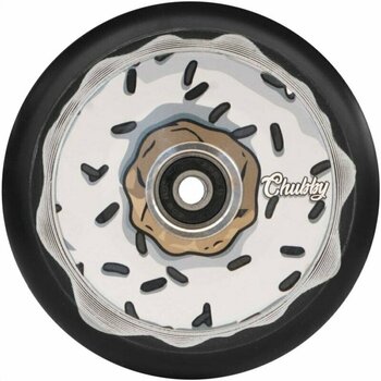Scooter Wheel Chubby Dohnut Melocore White Scooter Wheel - 1