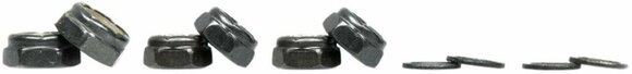 Spare Part for Skateboard Atlas Truck Co Pac Nuts Black - 1