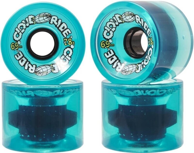 Spare Part for Skateboard Cloud Ride Cruiser Clear Turquoise 69.0
