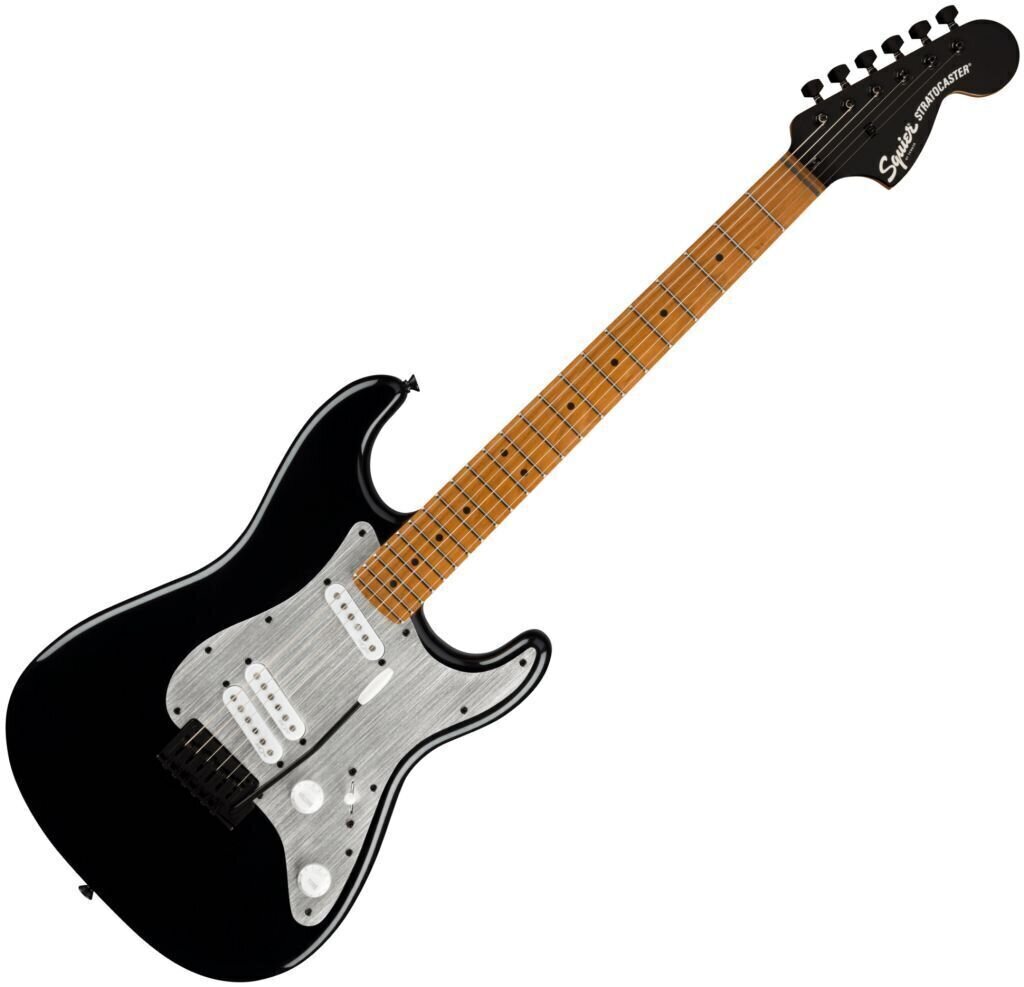 Guitare électrique Fender Squier Contemporary Stratocaster Special Roasted MN Noir