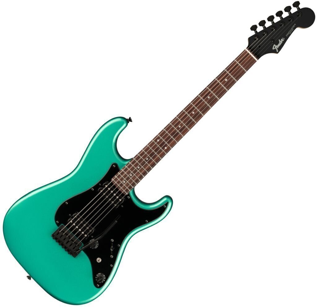 Guitare électrique Fender Boxer Series Stratocaster HH RW Sherwood Green Metallic