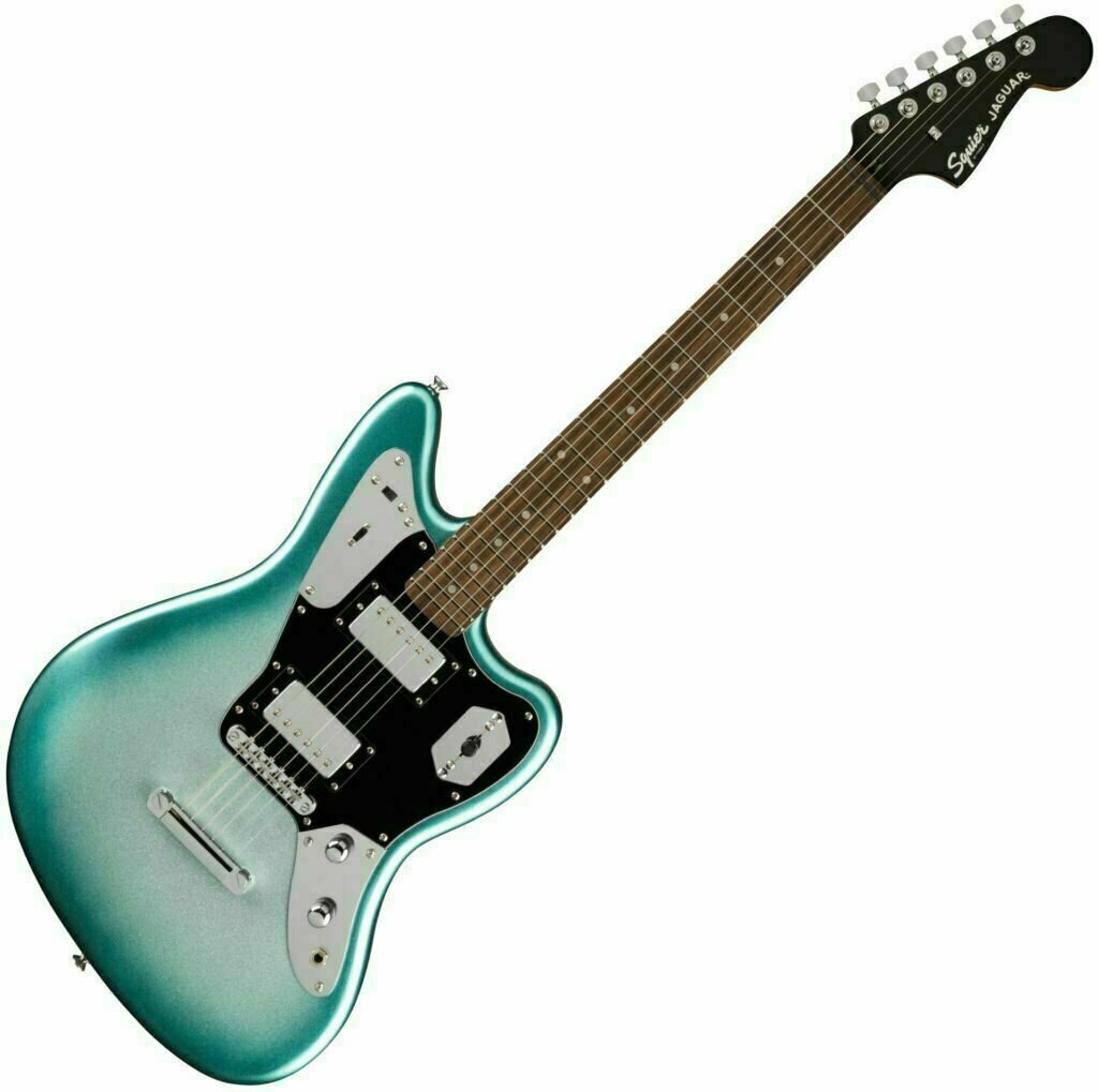 【極美品】Squier Fender Contemporary JAGUAR Squier Contemporary Jaguar HH ST (Sky Burst Metallic) | Polska
