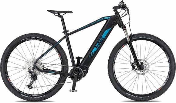 Bicicleta montana electrica 4Ever Esword Sport Grey/Metallic Blue L Bicicleta montana electrica - 1