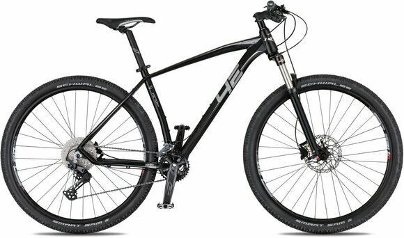 Bicicleta hardtail 4Ever Victory 2 Shimano Deore RD-M5120 2x10 Negru-Argintiu Metalic 17" - 1