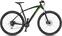 Hardtail fiets 4Ever Sceleton 2 Shimano Acera RD-M360 3x8 Zwart-Green 19"