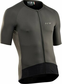 Fietsshirt Northwave Essence Jersey Short Sleeve Grafiet XL - 1