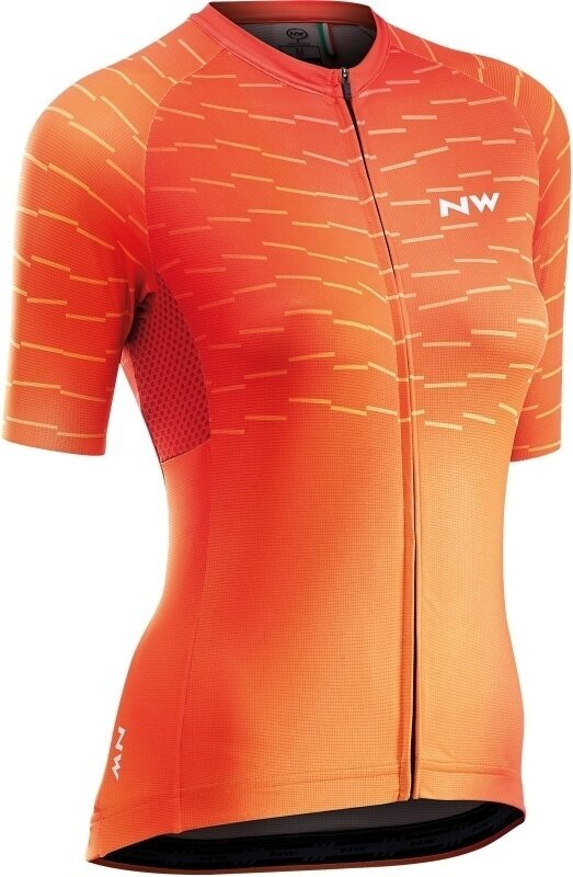Odzież kolarska / koszulka Northwave Womens Blade Jersey Short Sleeve Candy XS