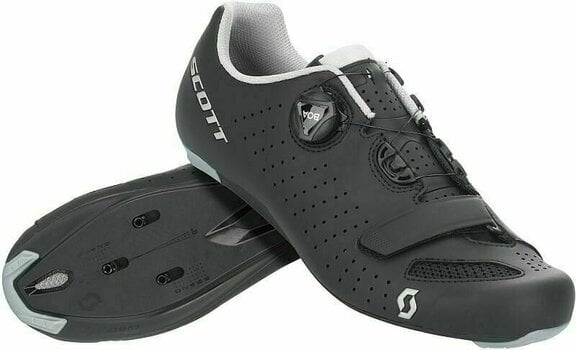 Men's Cycling Shoes Scott Road Comp BOA Black/Silver 44 Men's Cycling Shoes - 1