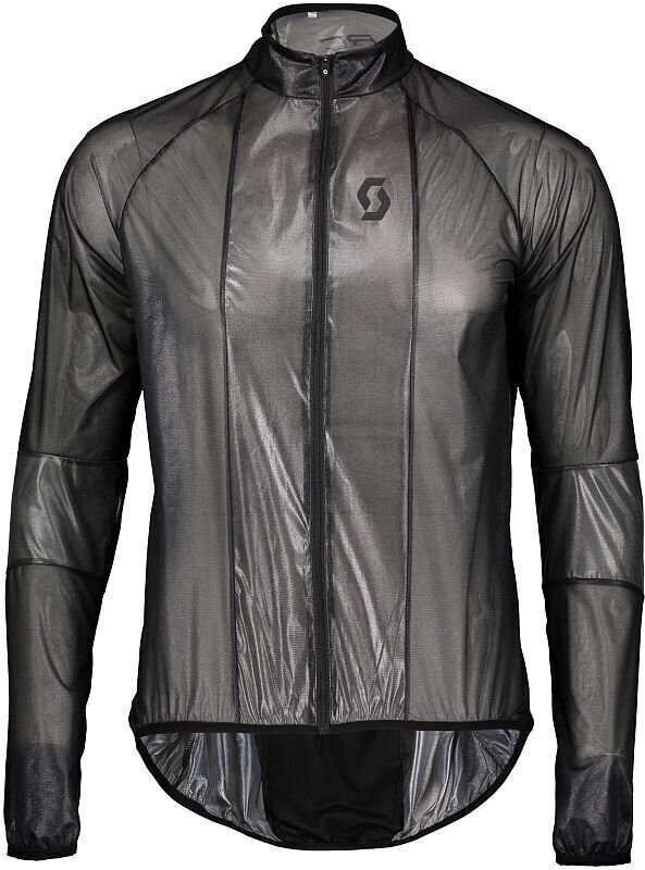 Kerékpár kabát, mellény Scott Weather Reflect Black 2XL Kabát