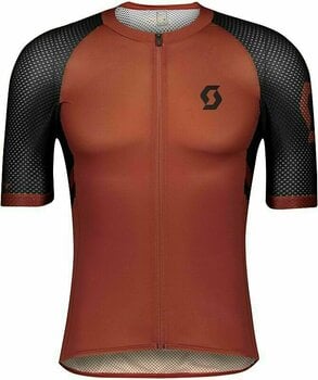 Fietsshirt Scott RC Premium Climber Jersey Rust Red/Black 2XL - 1