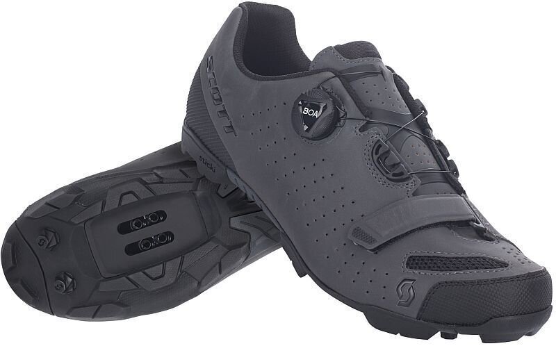 Chaussures de cyclisme pour hommes Scott MTB Comp BOA Grey/Black 41 Chaussures de cyclisme pour hommes