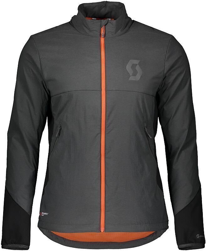 Cycling Jacket, Vest Scott Trail Storm Alpha Dark Grey/Black L Jacket