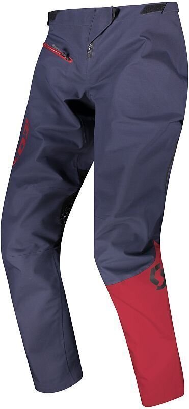 Cyklo-kalhoty Scott Trail Storm Blue Nights/Wine Red XL Cyklo-kalhoty