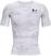 Träning T-shirt Under Armour UA HG Isochill White/Black S Träning T-shirt