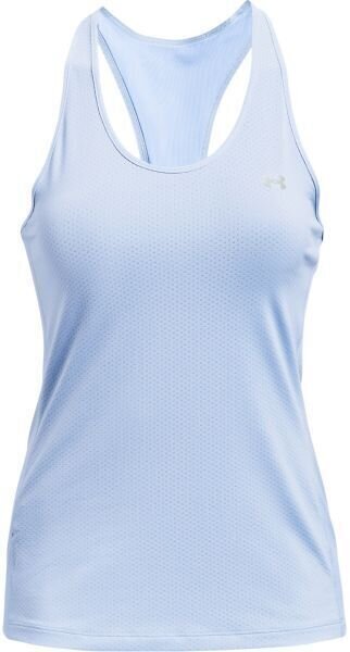 Fitness T-Shirt Under Armour HG Armour Racer Tank Isotope Blue/Metallic Silver XS Fitness T-Shirt