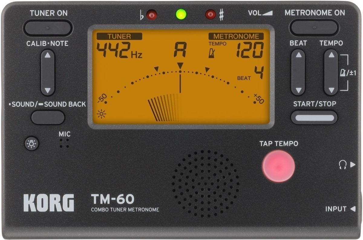 Sintonizador multifuncional Korg TM-60