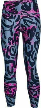 Fitness Trousers Under Armour HG Armour Print Mineral Blue/Midnight Navy XS Fitness Trousers - 1