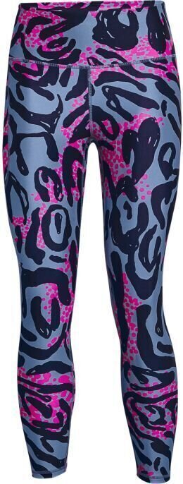 Fitness Hose Under Armour HG Armour Print Mineral Blue/Midnight Navy S Fitness Hose