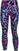 Fitness Hose Under Armour HG Armour Print Mineral Blue/Midnight Navy M Fitness Hose