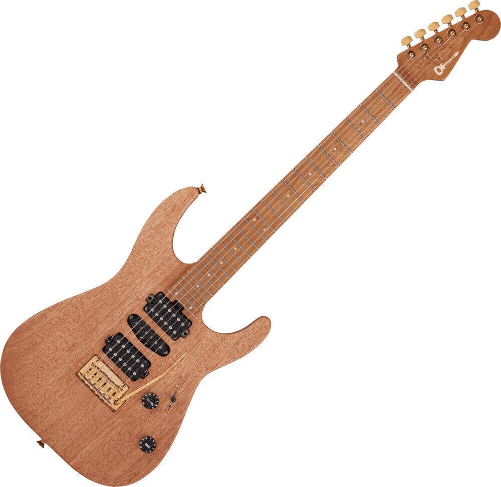 Elektrische gitaar Charvel Pro-Mod DK24 HSH 2PT Caramelized MN Natural