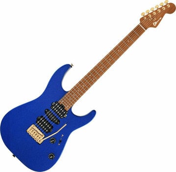 Elektrická gitara Charvel Pro-Mod DK24 HSH 2PT Caramelized MN Mystic Blue Elektrická gitara - 1