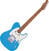Guitare électrique Charvel Pro-Mod So-Cal Style 2 24 HT HH Caramelized MN Robbin's Egg Blue