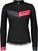 Велосипедна тениска Scott Women's RC Warm L/SL Джърси Black/Azalea Pink L