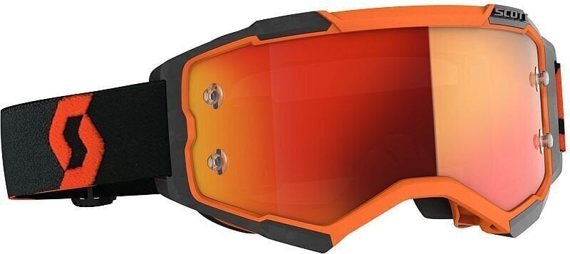 Fietsbril Scott Fury Orange/Black/Orange Chrome Fietsbril