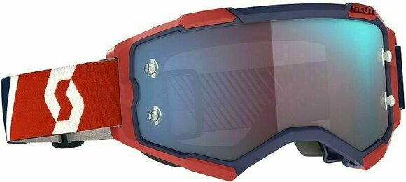 Kolesarska očala Scott Fury Red/Blue/Blue Chrome Kolesarska očala - 1