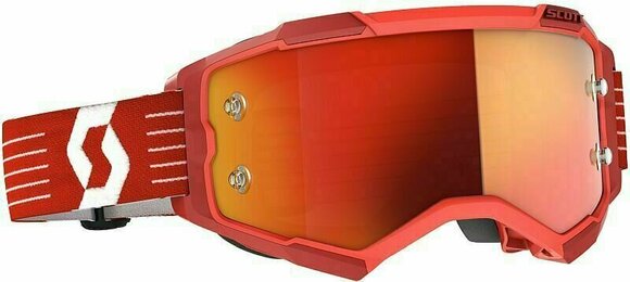 Fietsbril Scott Fury Red/Orange/Orange Chrome Fietsbril - 1