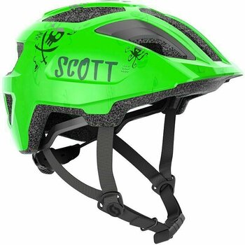 Kid Bike Helmet Scott Spunto Kid Fluo Green Kid Bike Helmet - 1