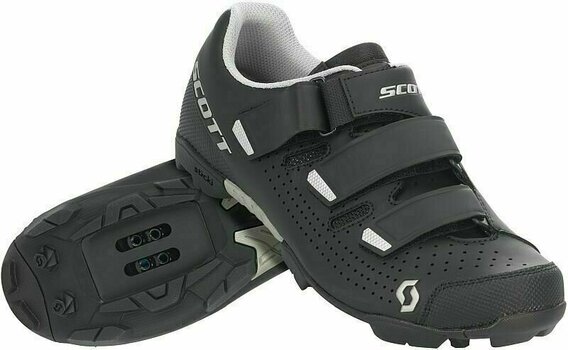 Дамски обувки за колоездене Scott MTB Comp Black/Silver 36 Дамски обувки за колоездене - 1