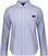 Outdoorové tričko Scott 10 Casual L/SL Blue Oxford M Košile