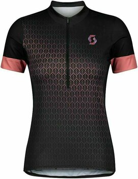 Camisola de ciclismo Scott Contessa Signature Jersey Black/Nitro Purple S - 1