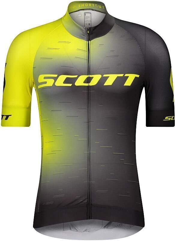 Tricou ciclism Scott Pro Jersey Sulphur Yellow/Black L