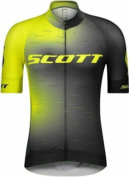 Велосипедна тениска Scott Pro Джърси Sulphur Yellow/Black XL - 1